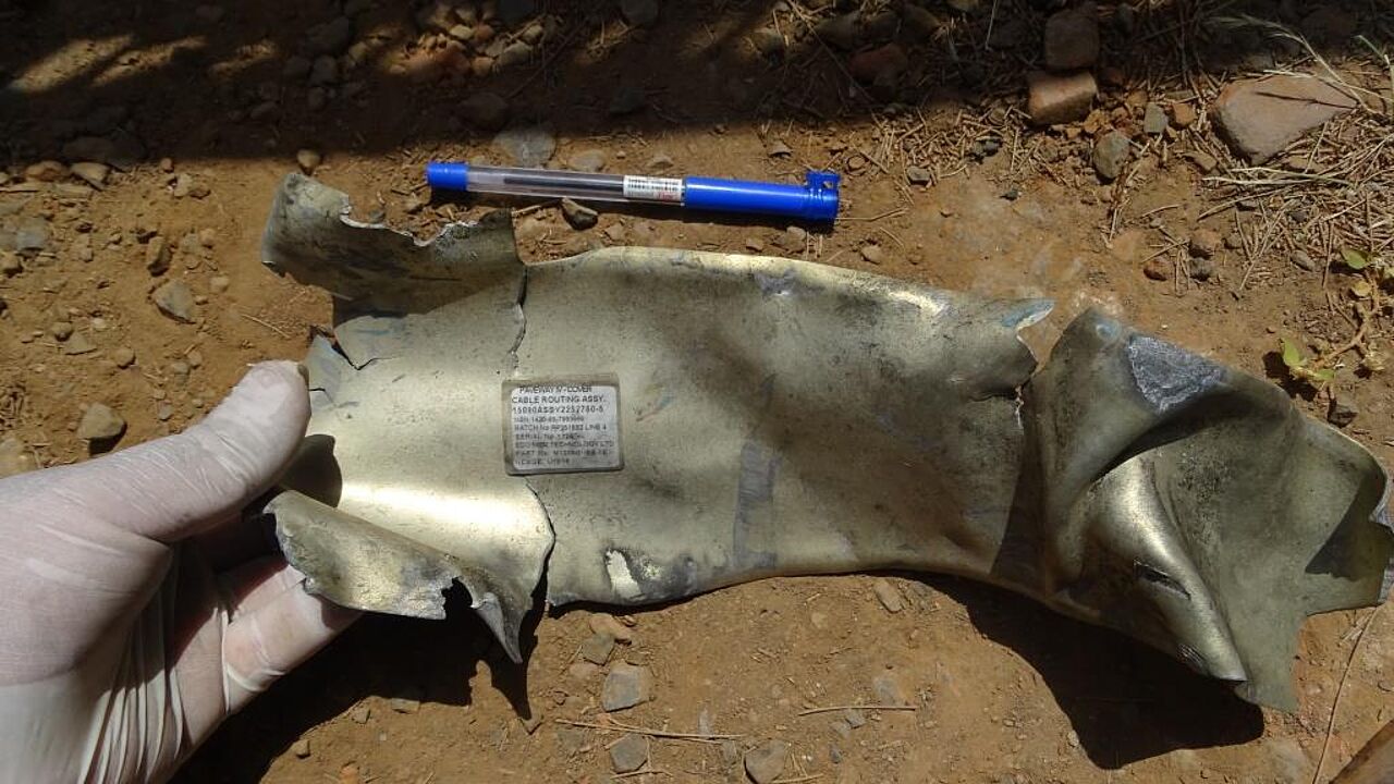 Arms remnant, found in the Al-Senidar factory complex (Yemen) © Mwatana